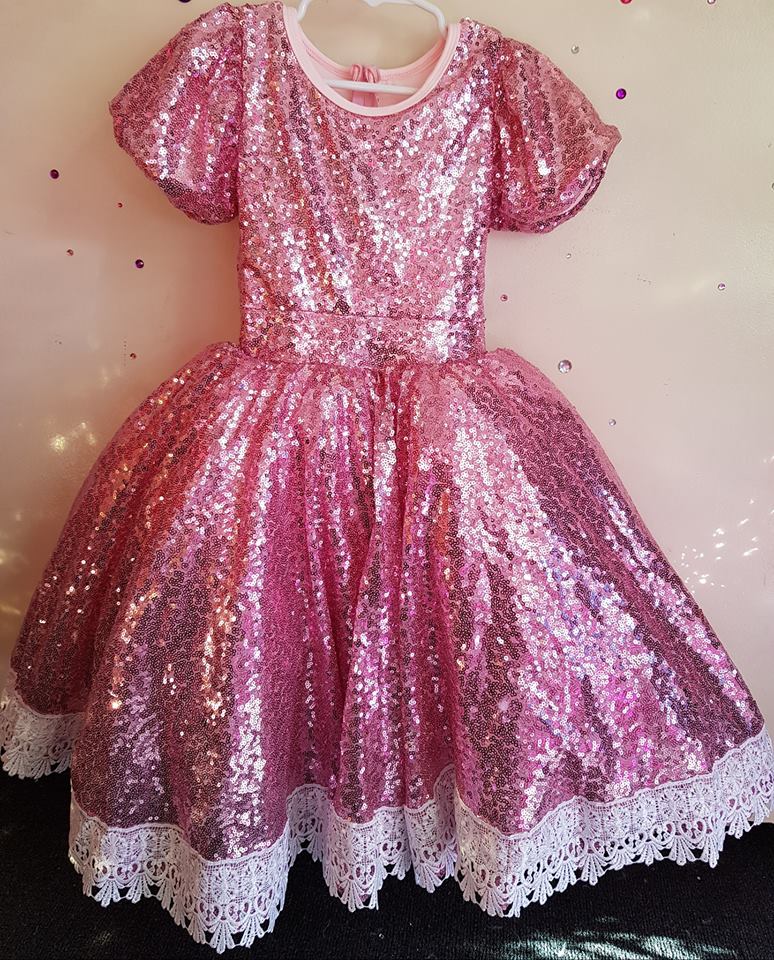 Sparkle Lace Princess - Pink