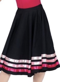 Character Skirt - Pink Ribbon