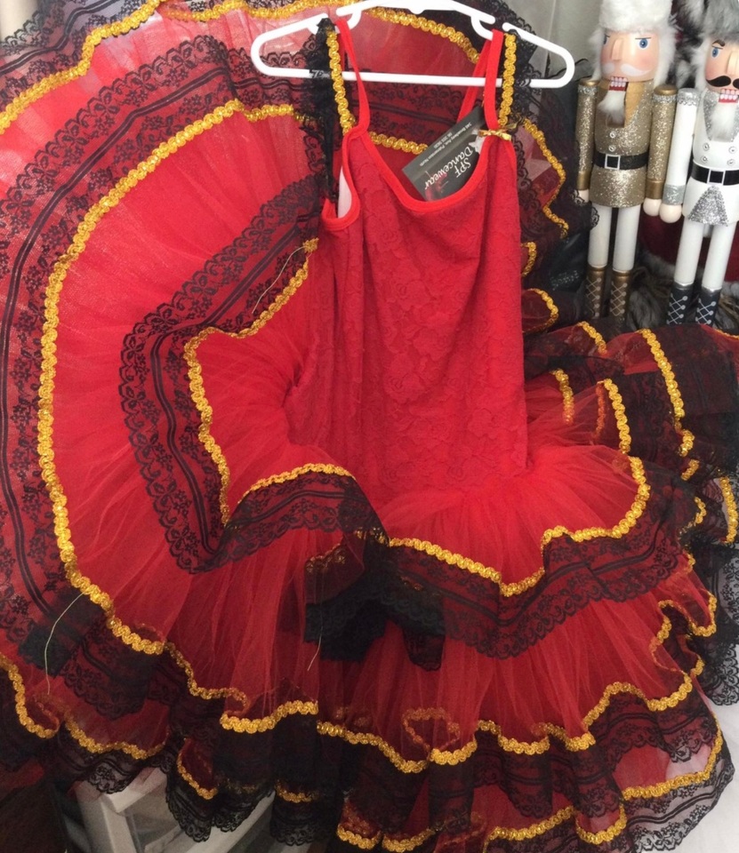 Spanish Tutu Dance Costumes Fairy Shop